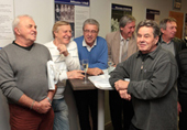 MODRÁ A BÍLÁ, kluci jedem - křest knihy